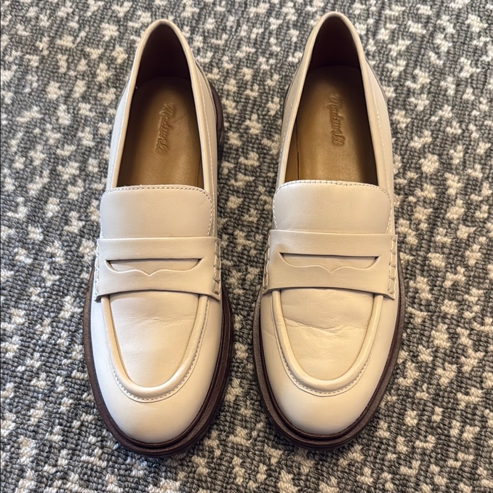 Classic Cream Loafers
